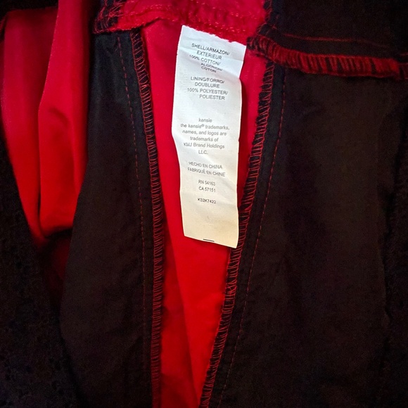 Kensie Dress Large red & black - Picture 6 of 9